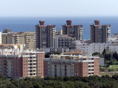 Torremolinos on the Costa de Sol, a popular holiday destination for Moroccans.