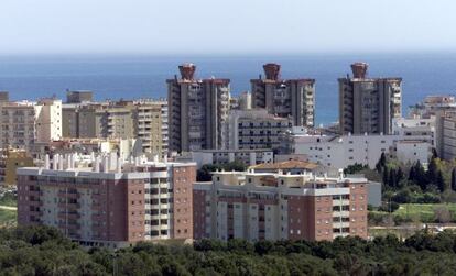 Torremolinos on the Costa de Sol, a popular holiday destination for Moroccans.