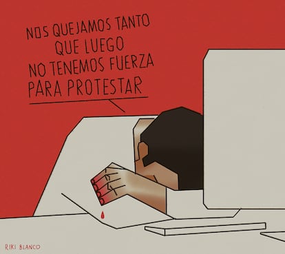 Riki Blanco: nos quedamos sin fuerzas