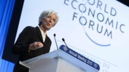 La directora gerente del Fondo Monetario Internacional (FMI), Christine Lagarde. 