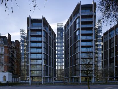 El complejo residencia One Hyde Park, en Londres, inaugurado en 2011.