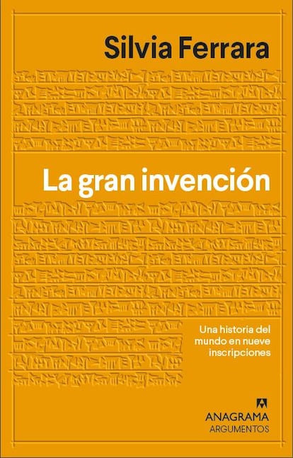 Portada de 'La gran invención', de Silvia Ferrara. EDITORIAL ANAGRAMA