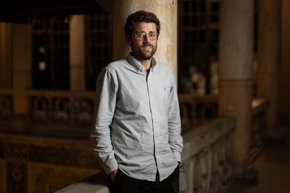 Nicholas McGranahan, investigador en la evolucin de tumores, en el recinto del Hospital de Santa Creu i Sant Pau.