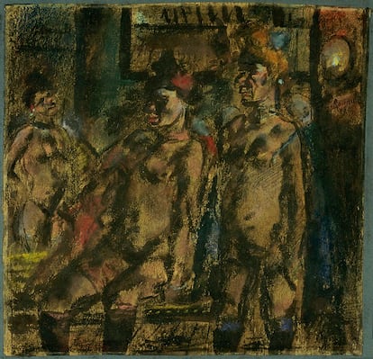 Obra de Georges Rouault (1871-1958), perteneciente al Museo de Bellas Artes de Dijon, que se expone en la muestra 'Pierre Matisse, un marchand d’art à New York'.