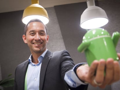 Hiroshi Lockheimer, vicepresidente senior de Google, m&aacute;ximo responsable de Android.