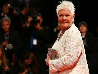 Judi Dench, en el estreno de &quot;Victoria and Abdul&quot; en Venecia.