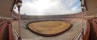 Panorámica actual de la plaza de toros.