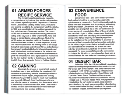 'Better Food for Our Fighting Men', RVB Books, Matthieu Nicol.