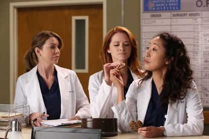 ELLEN POMPEO, SARAH DREW, SANDRA OH