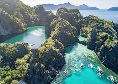 El Nido, em Palawan, nas Filipinas.