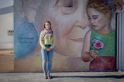 La psicóloga del centro, Noelia Galán.