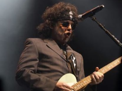 El cantante y compositor argentino Andrés Calamaro.