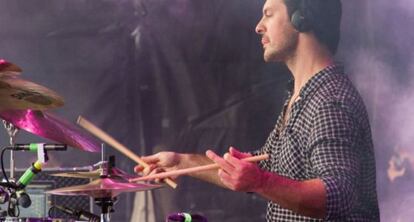 Andrea Marongiu en un concierto de 2012, en una imagen de su cuenta en Flickr.
