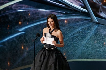 Penélope Cruz, en la entrega de los Oscar de 2020.