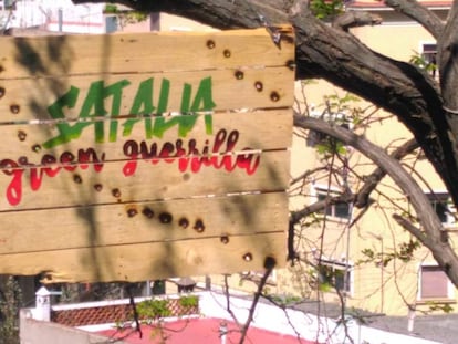 El compost comunitario de Green guerrilla Satalia