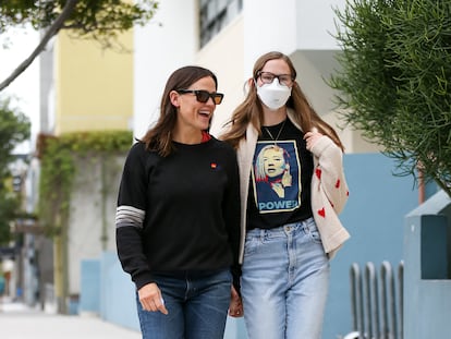 Violet Affleck sobre el covid