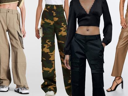 Así se reinventan los pantalones cargo que causaron furor en los 2000