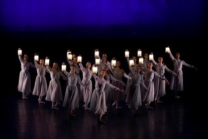Un momento de 'Raymonda', en el Teatro Real.