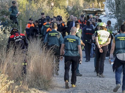 La búsqueda de los niños desaparecidos en Valencia, en imágenes