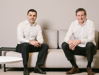 Borja Oyarzábal (izquierda) y Borja Pérez Arauna lideran el proyecto de Tresmares Capital.