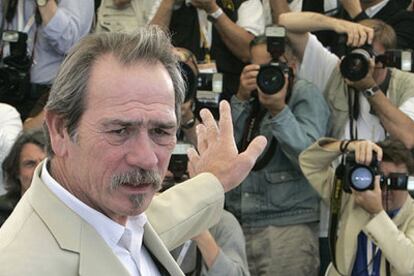 Tommy Lee Jones, en Cannes.