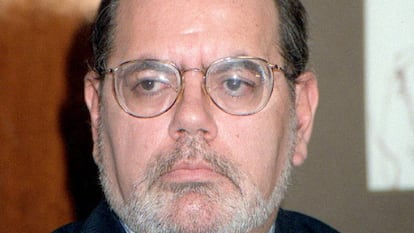 Imagen de archivo de periodista José Luis Martín Prieto, tomada en 1995.