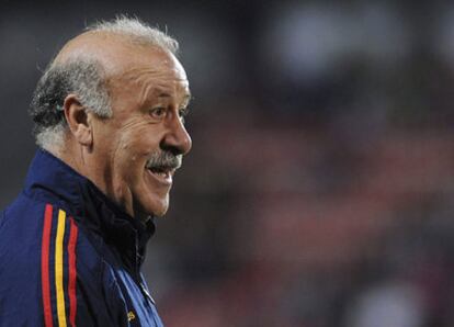 El seleccionador español, Vicente del Bosque.