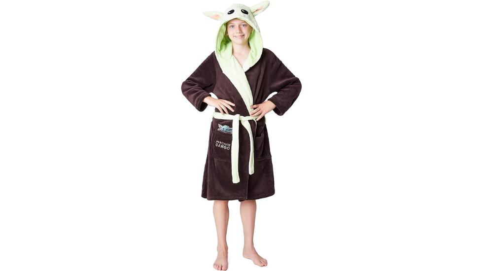 Esta bata, debido a su confección, es ideal para los meses de invierno.