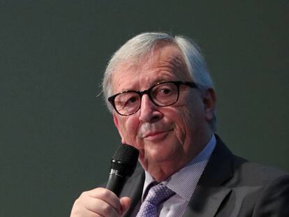 El presidente de la Comisión Europea, Jean-Claude Juncker, en Bruselas la pasada semana.