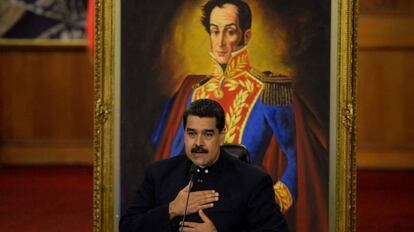 Nicol&aacute;s Maduro en una comparecencia reciente.