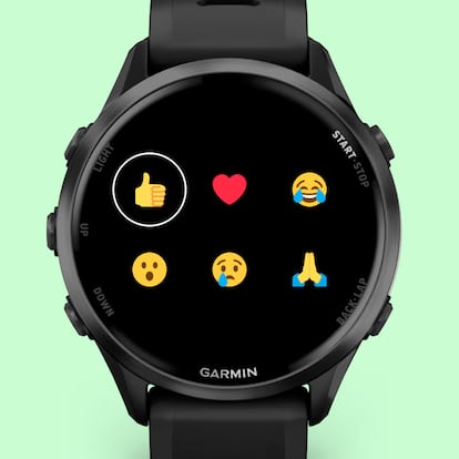 WhatsApp en un Garmin