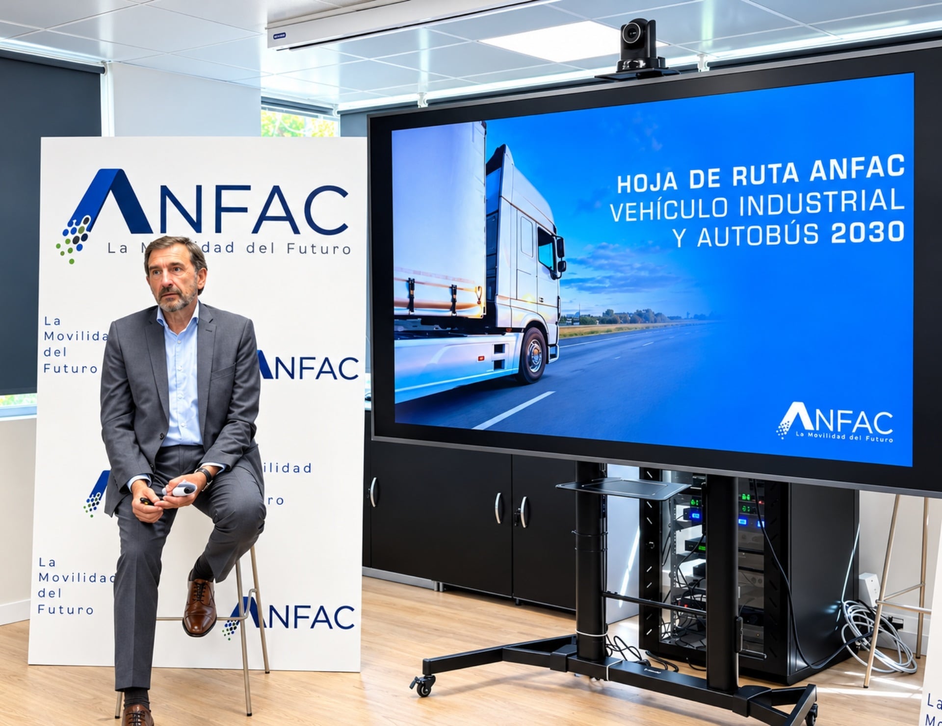 Anfac advierte de que España no alcanzará los objetivos de descarbonización europeos para vehículos industriales hasta 2075