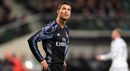 Cristiano Ronaldo frente al Legia.