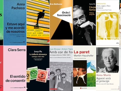 Cobertes dels llibres que s'han comentat a Quadern durant el mes de març