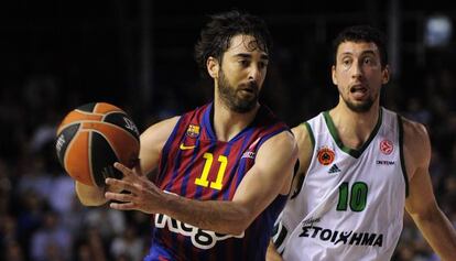 Navarro ante Ukic en la pasada Euroliga