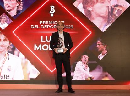 18/12/23 GALAAS 2023 GALA AS PREMIOAS PREMIOS AS DEL DEPORTE ENTREGA PREMIOS MODRIC