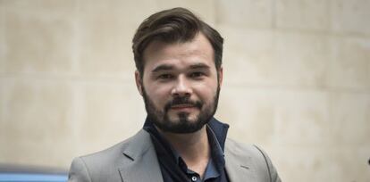 El candidat a les eleccions generals, Gabriel Rufián.