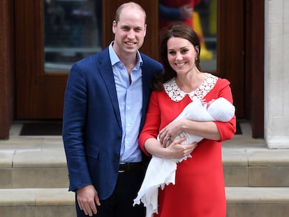 Kate Middleton y el príncipe Guillermo presentan a su tercer hijo.