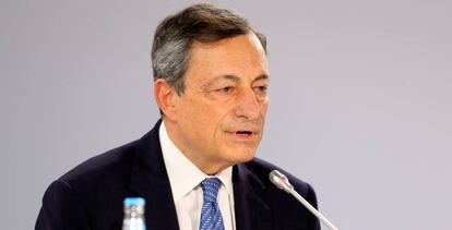El presidente del BCE, Mario Draghi.