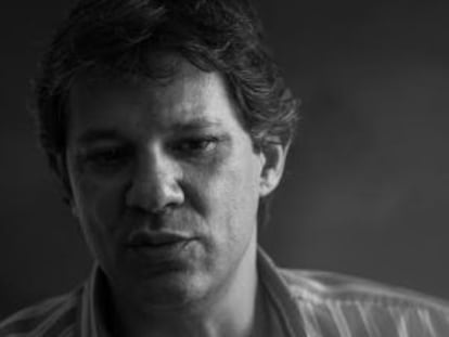 Fernando Haddad, na prefeitura.