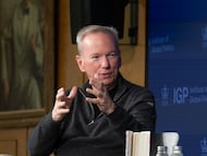 Eric Schmidt, ex CEO de Google.