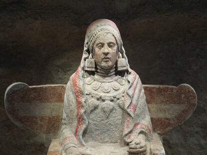 La Dama de Baza, en el Museo Arqueológico Nacional.