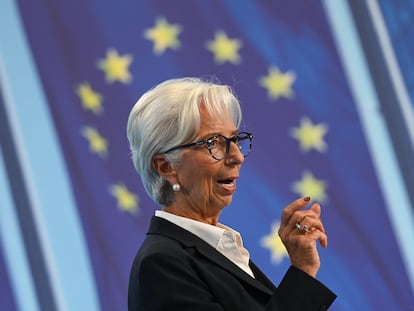 Christine Lagarde, presidenta del BCE.