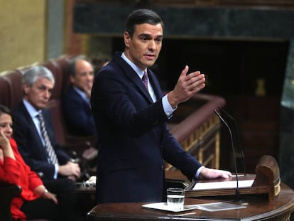 Caretaker Prime Minister Pedro Sánchez.