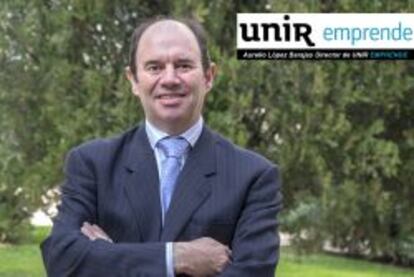 Aurelio L&oacute;pez-Barajas, director de Unir Emprende