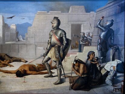 'La matanza de Cholula' de Félix Parra