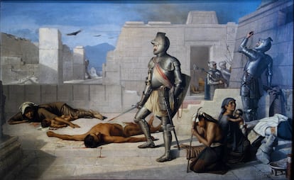 'La matanza de Cholula' de Félix Parra