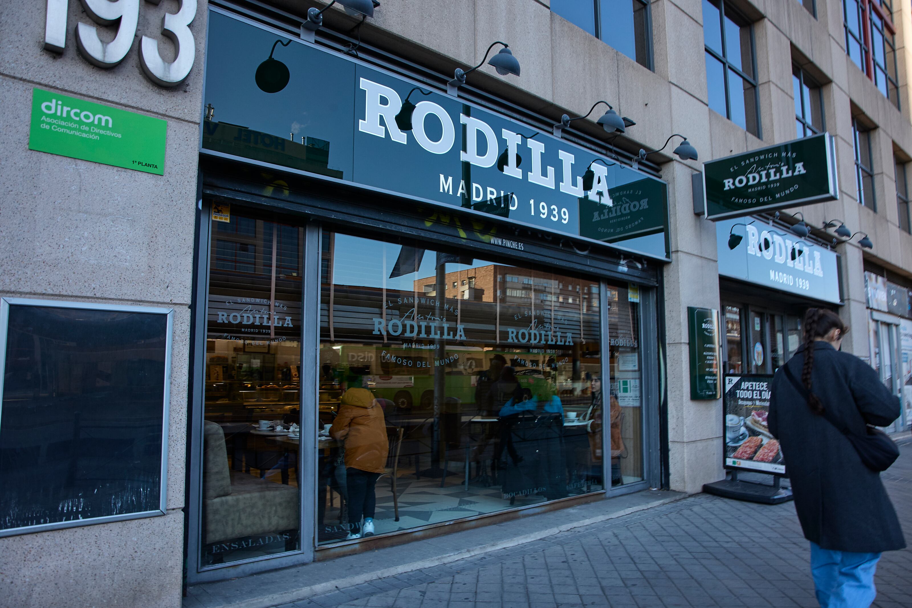 Establecimiento de Rodilla en la Plaza de Castilla, de Madrid.