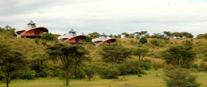 Mahali Mzuri es el nombre de este 'lodge' en el parque nacional del Masai Mara, en Kenia, aunque quizás se hable más de él por otro nombre, el de su dueño, Richard Brandson, el magnate del imperio Virgin. El hotel tiene previsto abrir el 1 de agosto para un máximo de 24 huéspedes. Un lugar privilegiado para observar, por ejemplo, la gran migración de ñúes, cebras y gacelas (entre julio y octubre).