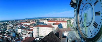 Panorámica de la ciudad desde la parte alta.